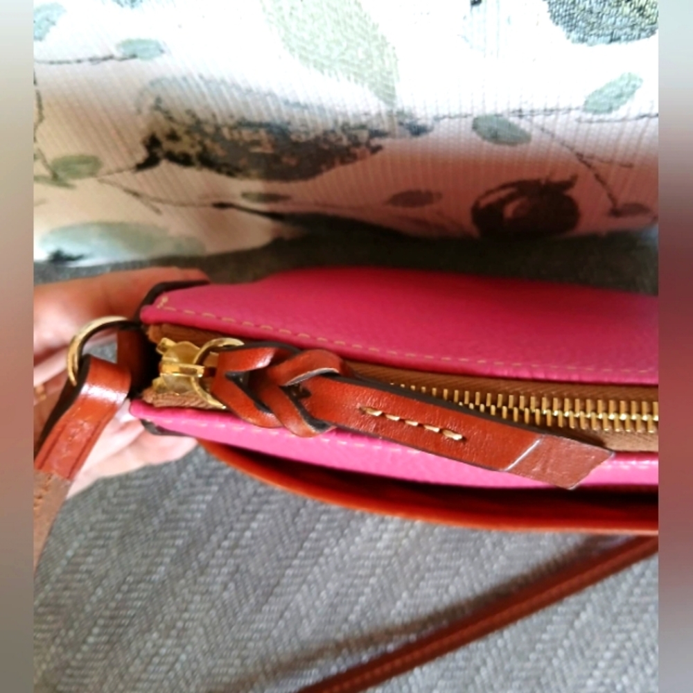 NWOT Dooney & Bourke Pebble Grain Ginger Crossbody Bag - Picture 9 of 12